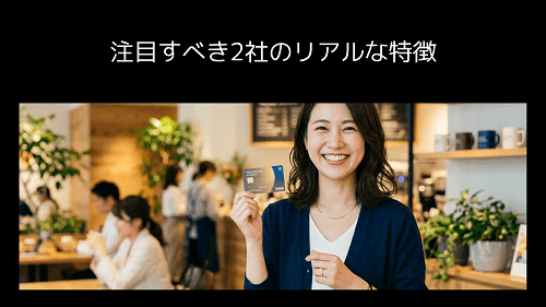 注目すべき2社のリアルな特徴